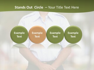 Background Agent Leaf PowerPoint Template