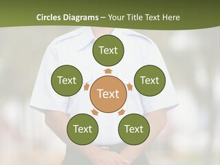 Background Agent Leaf PowerPoint Template