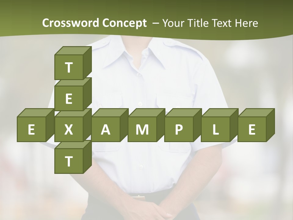 Background Agent Leaf PowerPoint Template