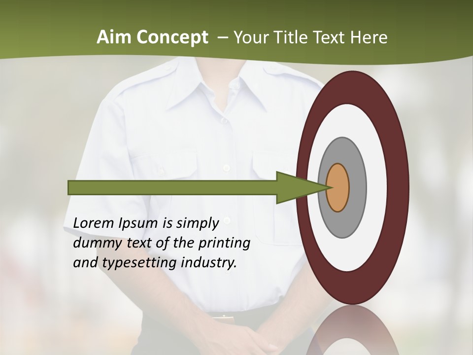 Background Agent Leaf PowerPoint Template