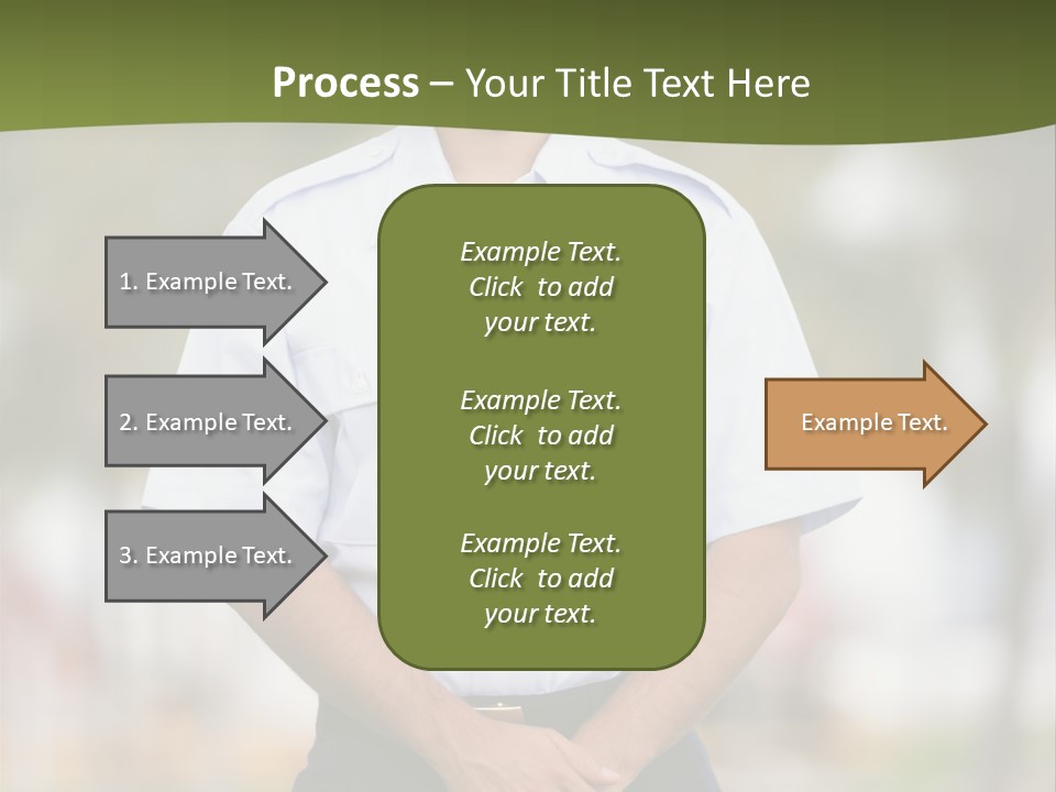 Background Agent Leaf PowerPoint Template