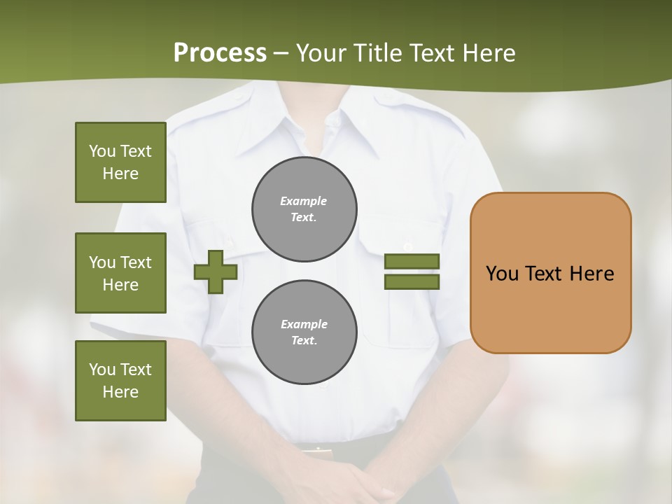 Background Agent Leaf PowerPoint Template