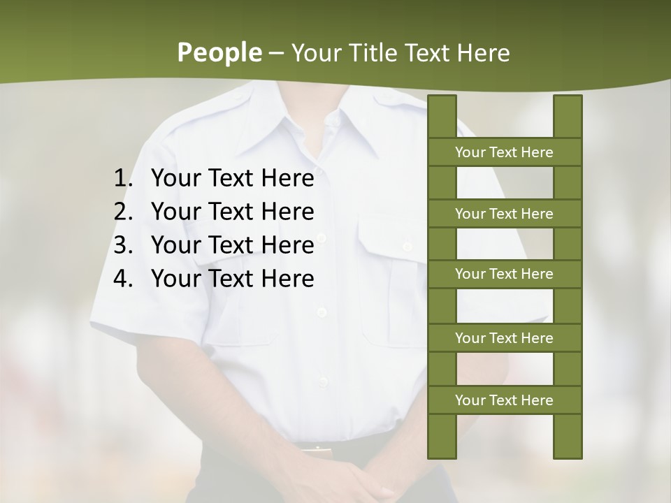 Background Agent Leaf PowerPoint Template