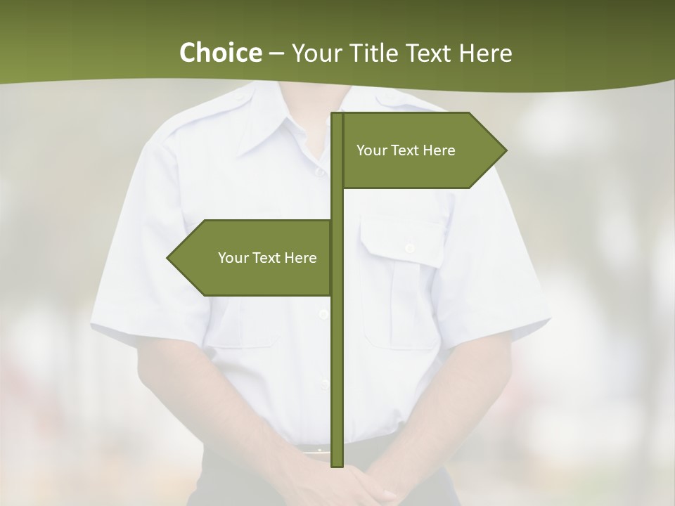 Background Agent Leaf PowerPoint Template