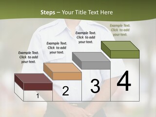 Background Agent Leaf PowerPoint Template