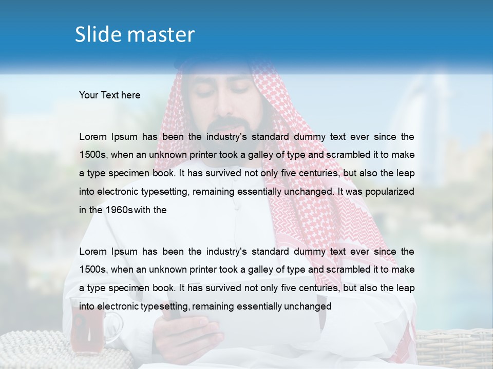 Estate Loan Sky PowerPoint Template