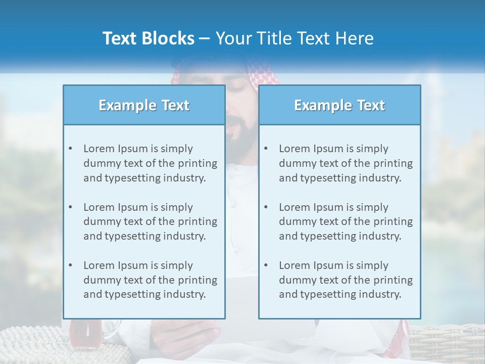 Estate Loan Sky PowerPoint Template