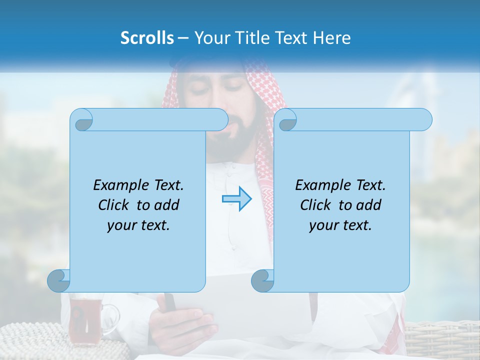 Estate Loan Sky PowerPoint Template