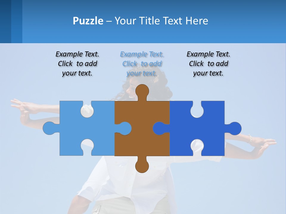 Nature Grass Blue Sky PowerPoint Template