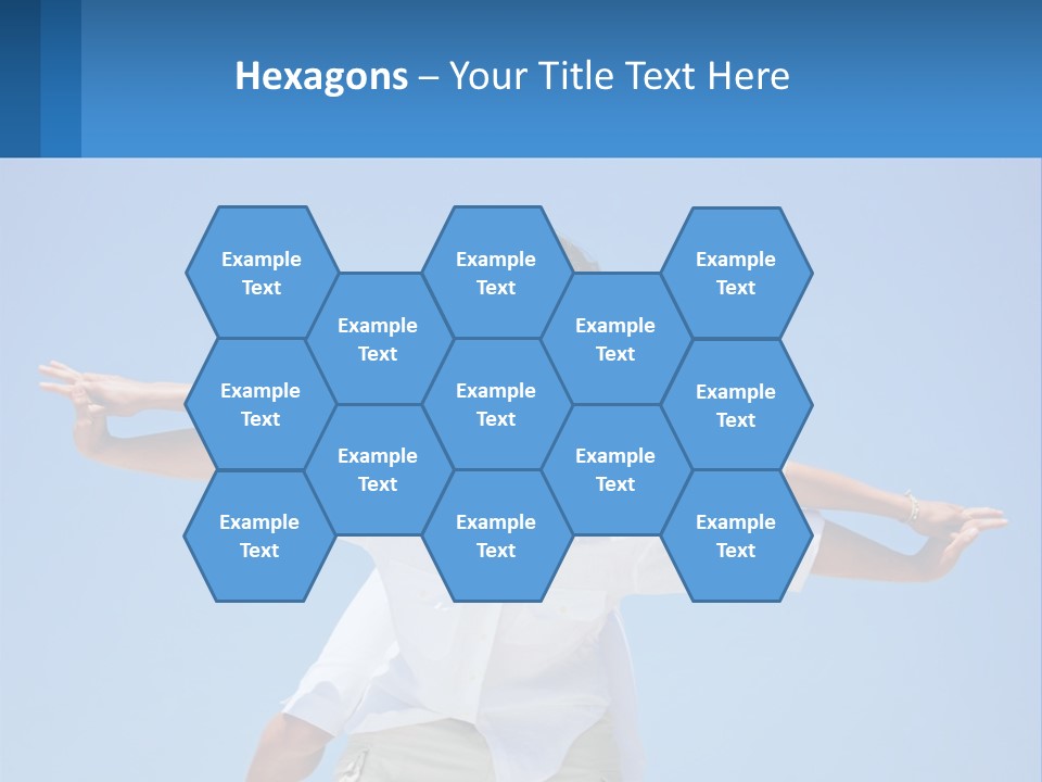 Nature Grass Blue Sky PowerPoint Template