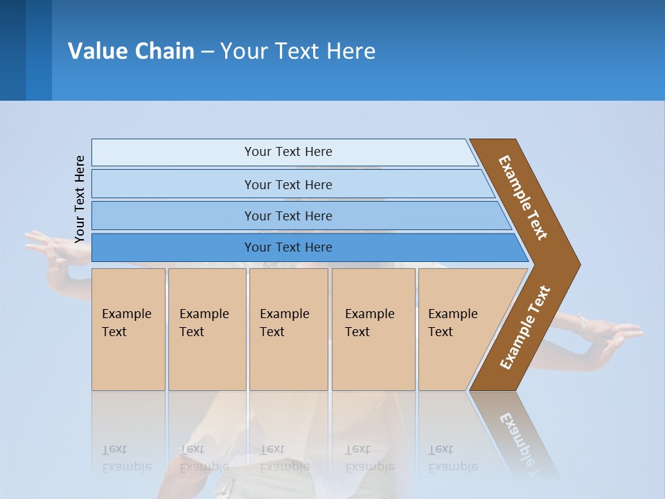 Nature Grass Blue Sky PowerPoint Template