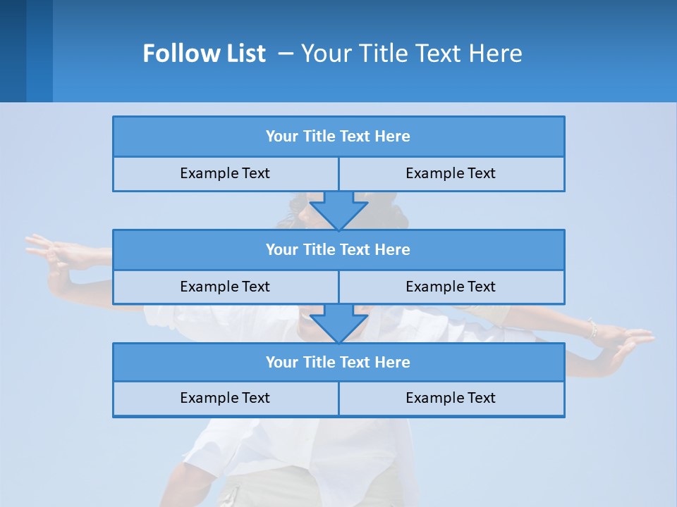 Nature Grass Blue Sky PowerPoint Template