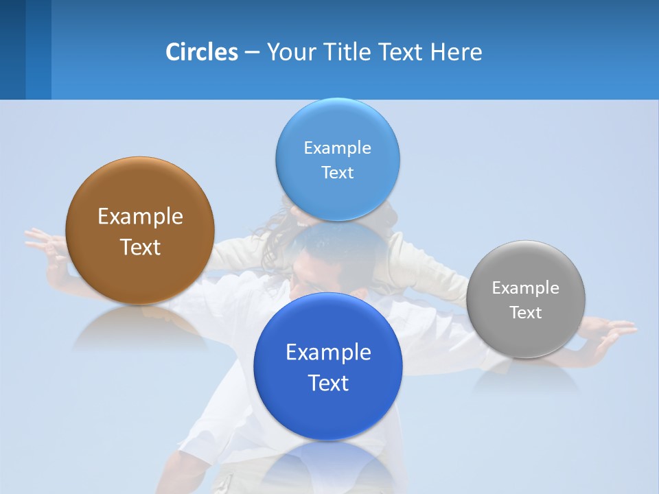 Nature Grass Blue Sky PowerPoint Template