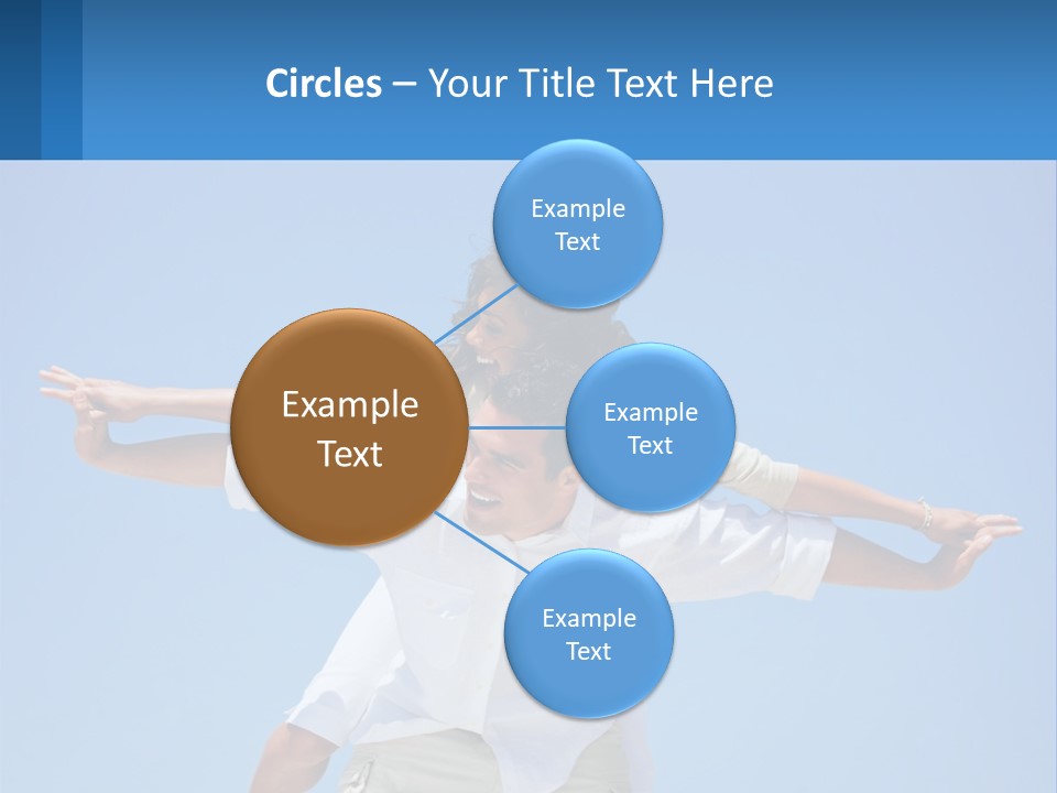 Nature Grass Blue Sky PowerPoint Template