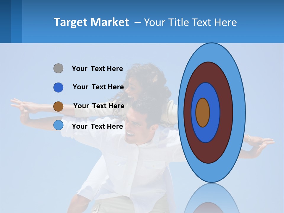 Nature Grass Blue Sky PowerPoint Template