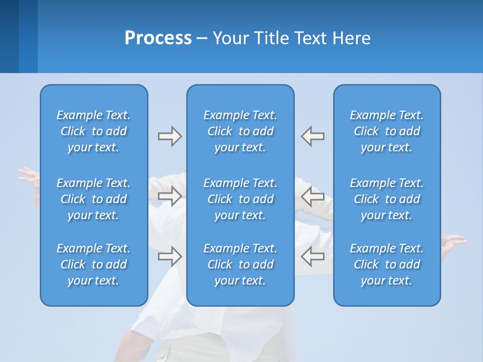 Nature Grass Blue Sky PowerPoint Template