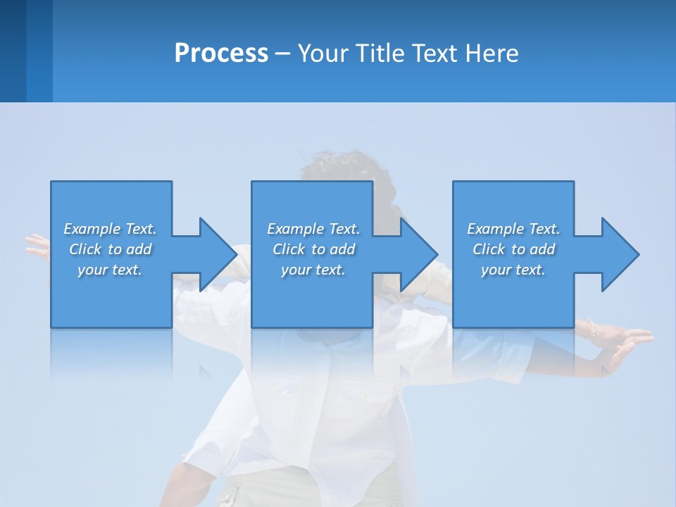 Nature Grass Blue Sky PowerPoint Template