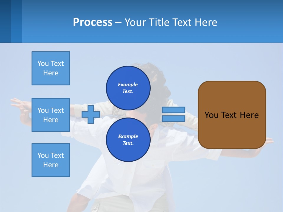 Nature Grass Blue Sky PowerPoint Template