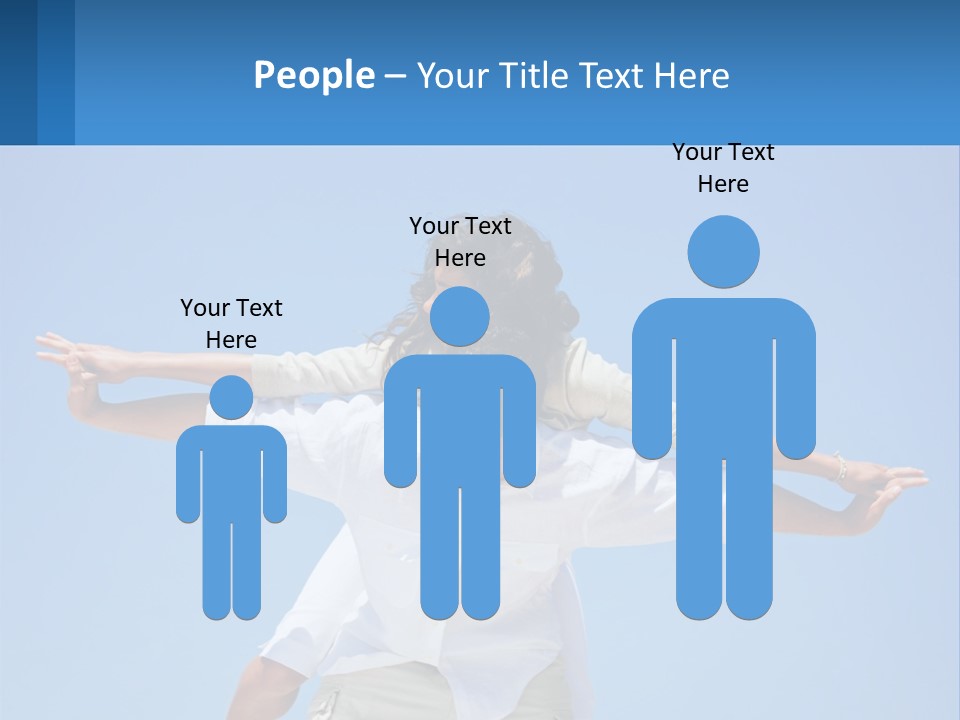 Nature Grass Blue Sky PowerPoint Template