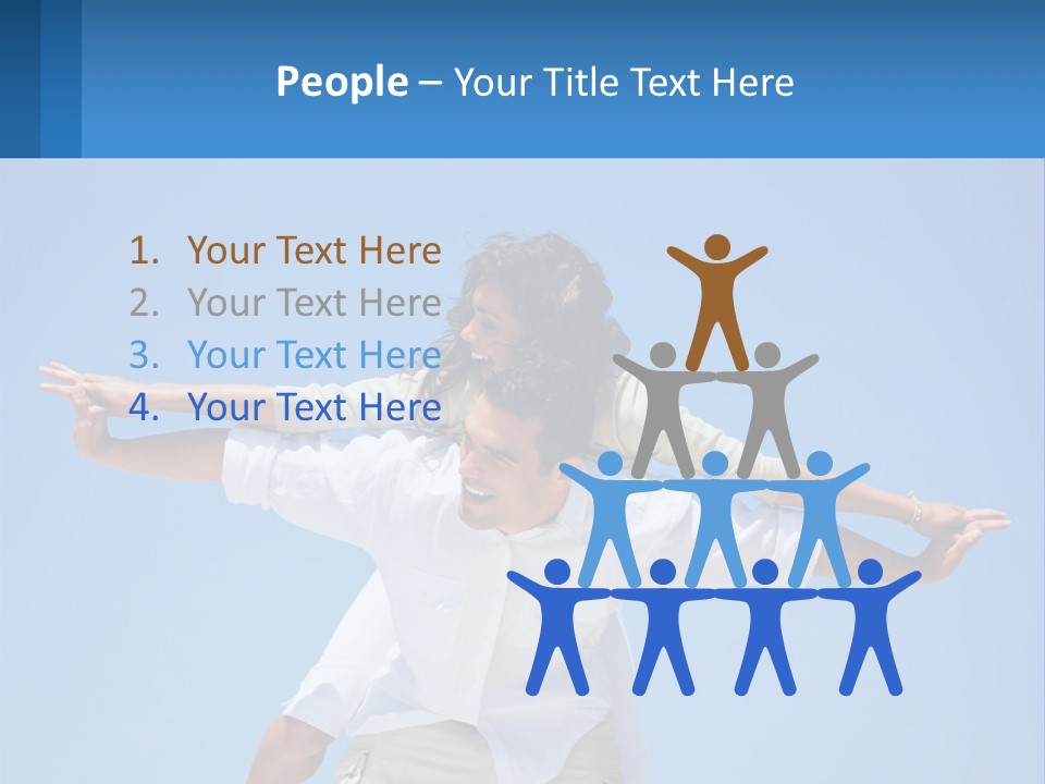 Nature Grass Blue Sky PowerPoint Template