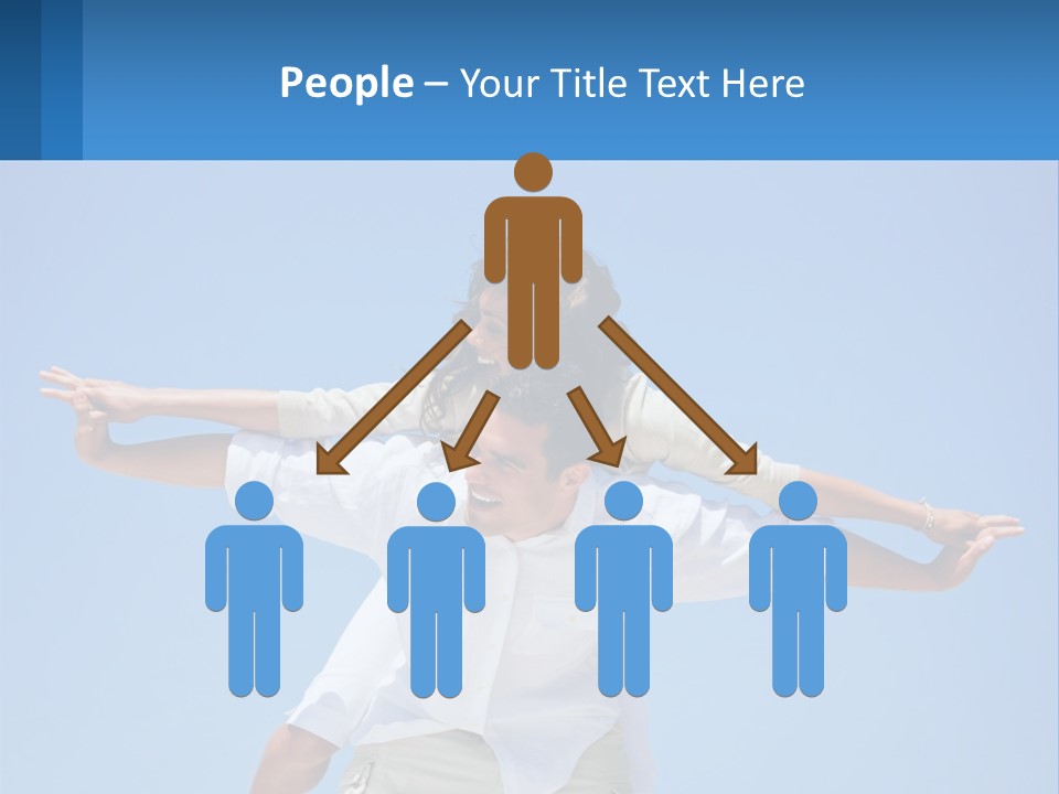 Nature Grass Blue Sky PowerPoint Template