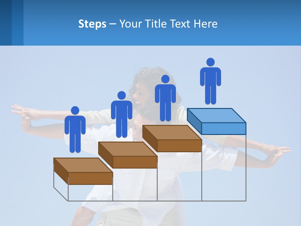 Nature Grass Blue Sky PowerPoint Template