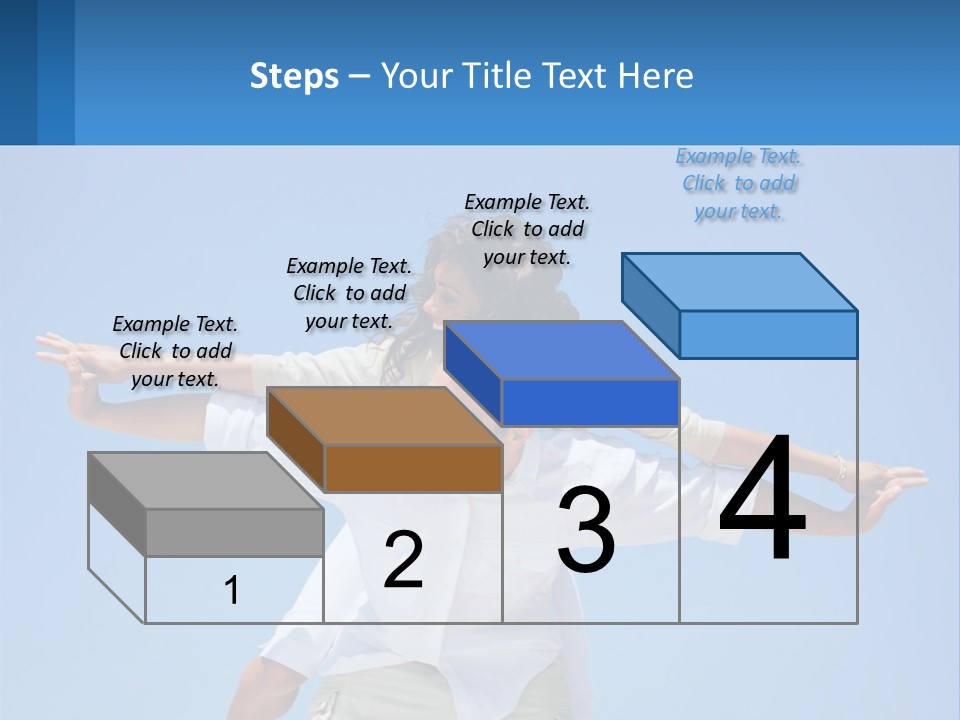 Nature Grass Blue Sky PowerPoint Template