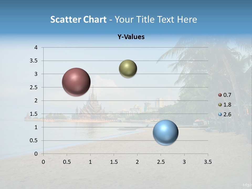 Nature Blue Sky Property PowerPoint Template