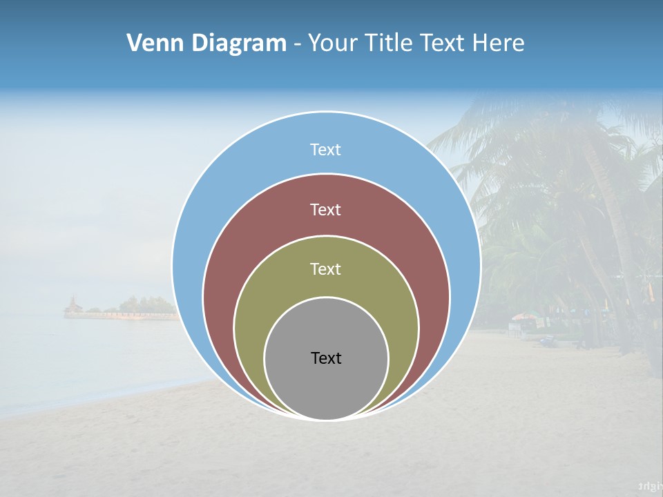 Nature Blue Sky Property PowerPoint Template