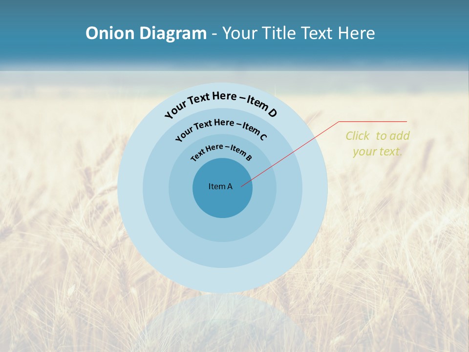 Cloud Green Blue Sky PowerPoint Template