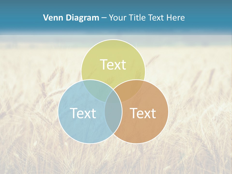 Cloud Green Blue Sky PowerPoint Template