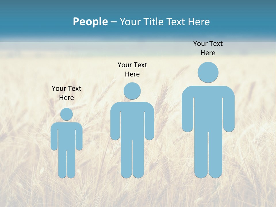 Cloud Green Blue Sky PowerPoint Template