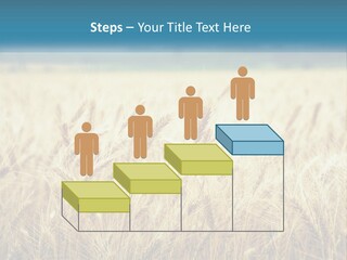 Cloud Green Blue Sky PowerPoint Template