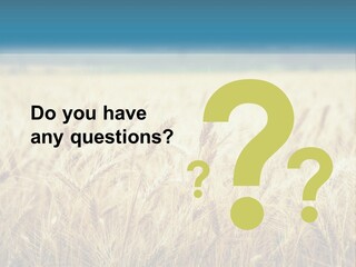 Cloud Green Blue Sky PowerPoint Template