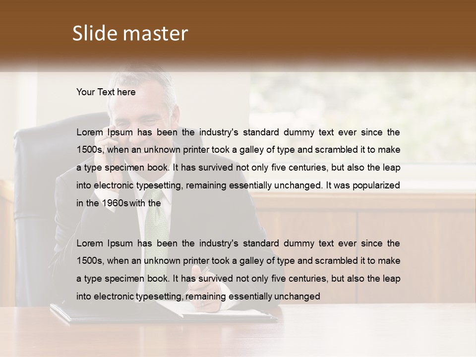 Residential Dream Holding PowerPoint Template