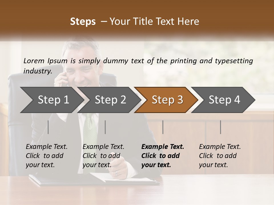 Residential Dream Holding PowerPoint Template
