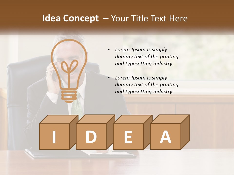 Residential Dream Holding PowerPoint Template