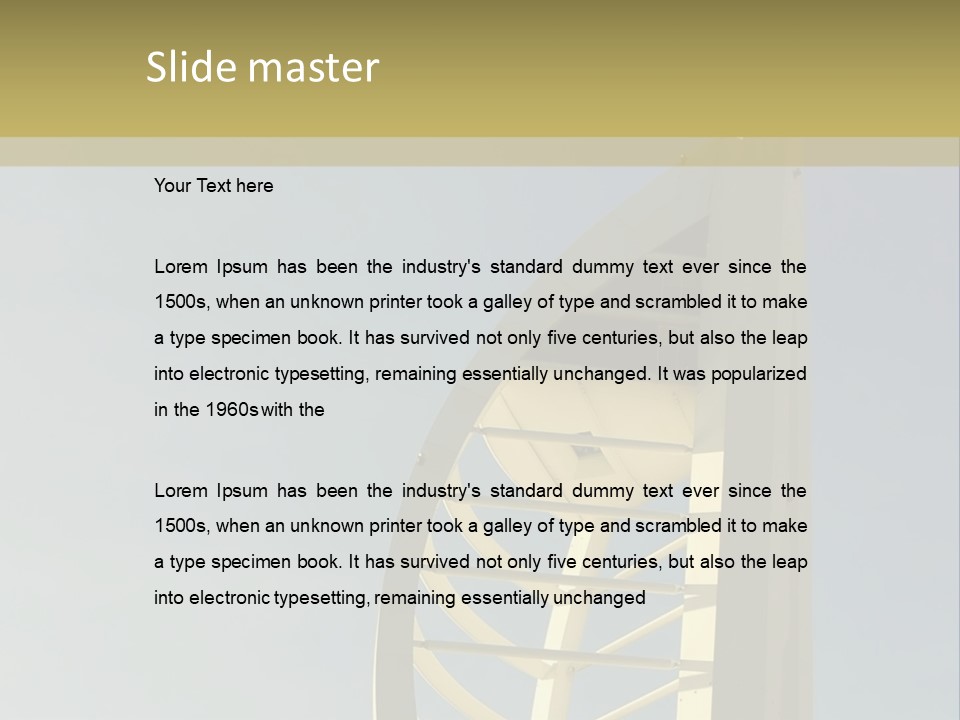 Architecture Selling Sky PowerPoint Template