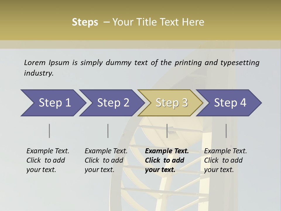 Architecture Selling Sky PowerPoint Template