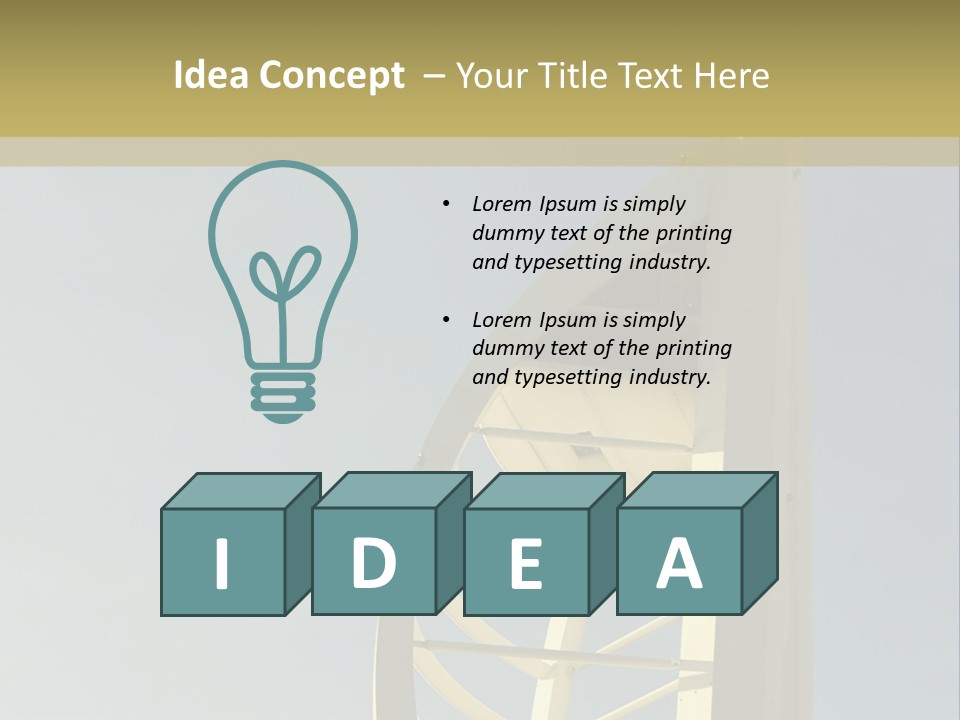 Architecture Selling Sky PowerPoint Template