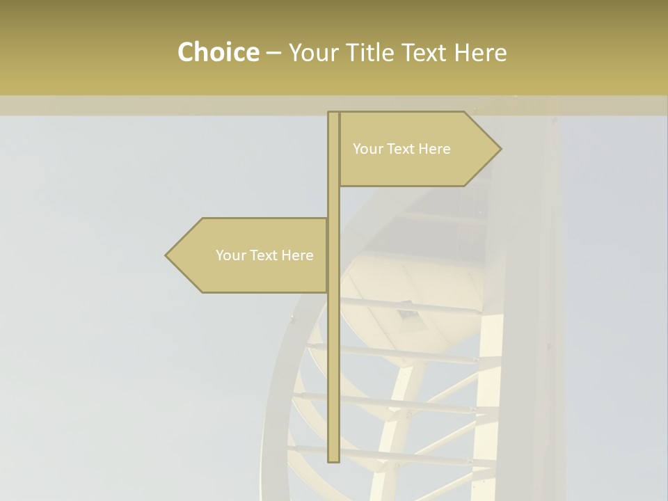 Architecture Selling Sky PowerPoint Template
