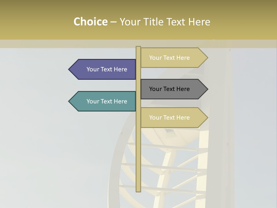 Architecture Selling Sky PowerPoint Template
