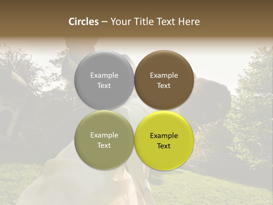 Business Model Garden PowerPoint Template