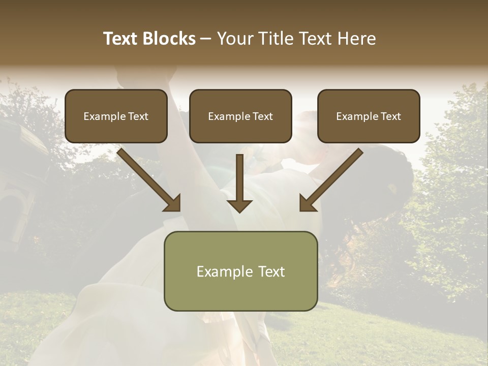 Business Model Garden PowerPoint Template