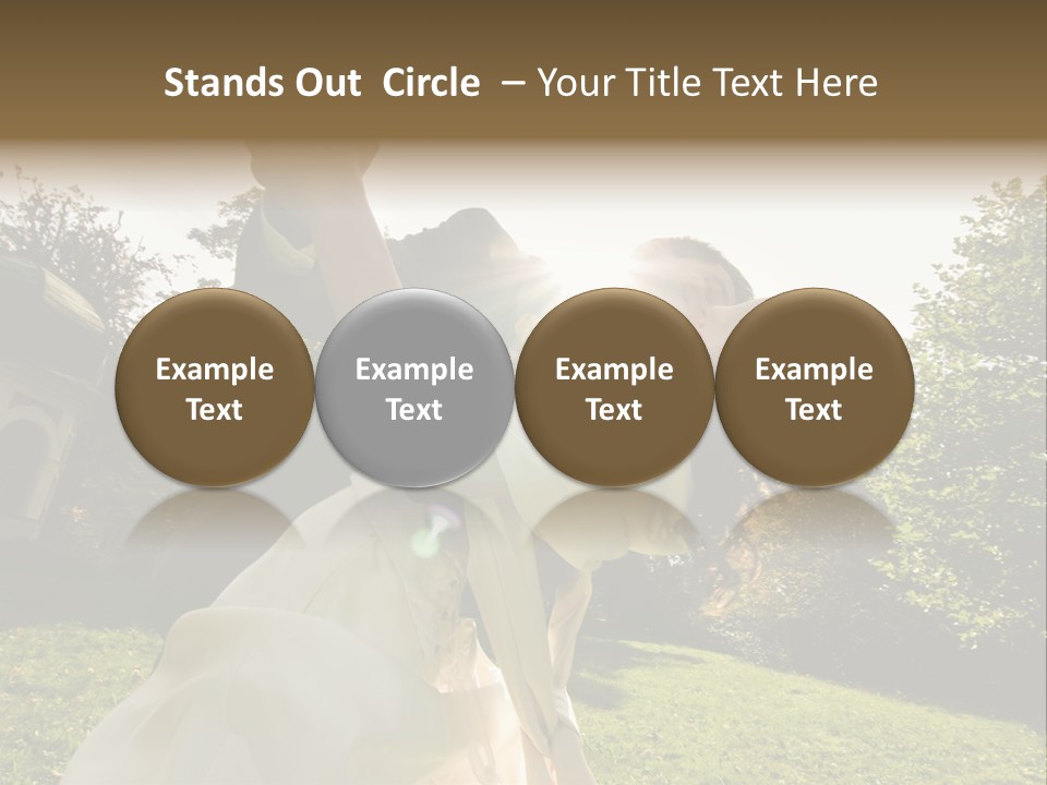 Business Model Garden PowerPoint Template