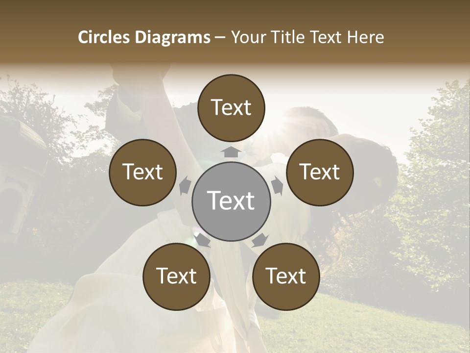 Business Model Garden PowerPoint Template