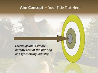 Business Model Garden PowerPoint Template