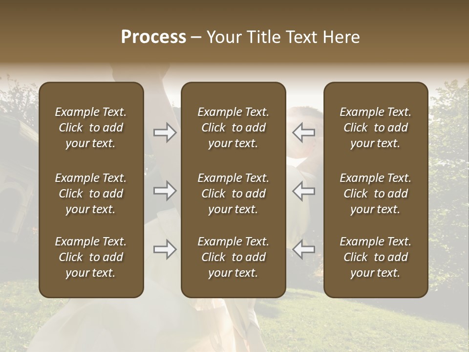 Business Model Garden PowerPoint Template