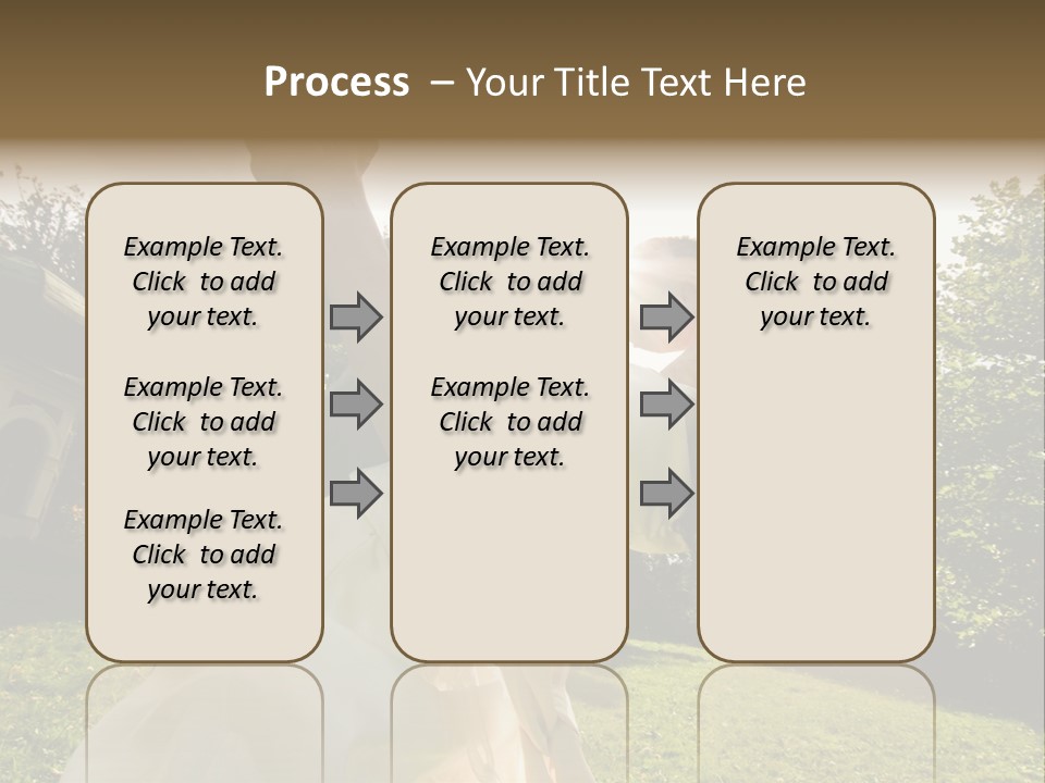 Business Model Garden PowerPoint Template