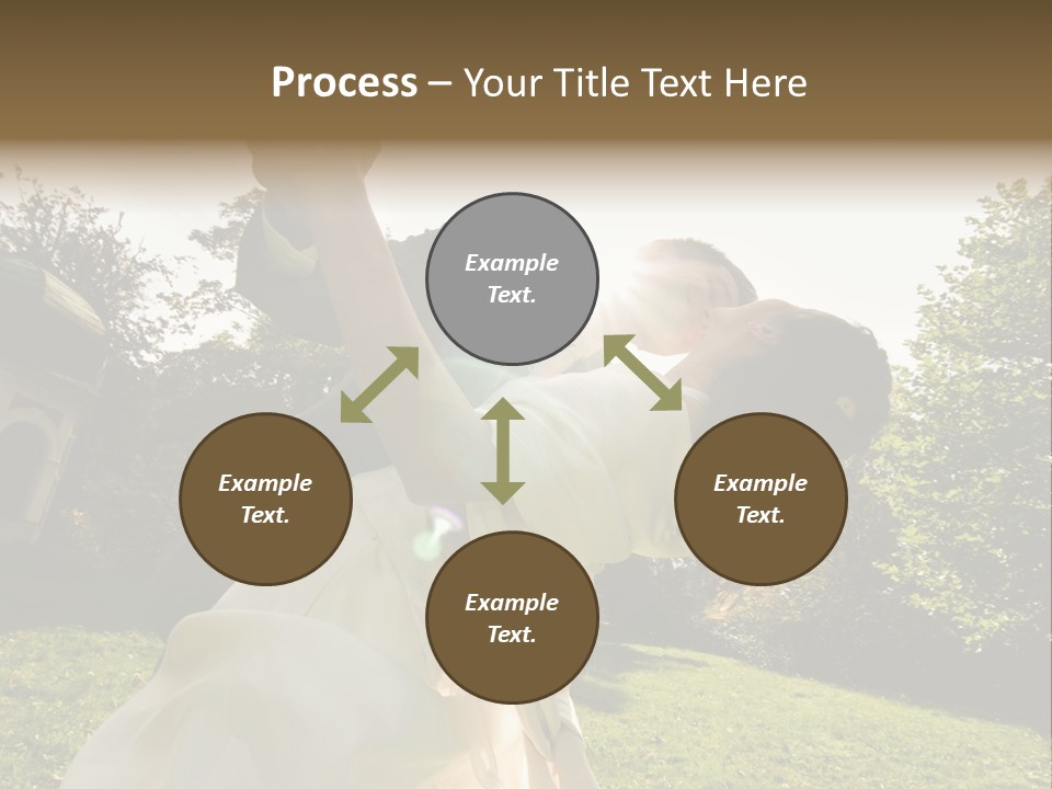 Business Model Garden PowerPoint Template